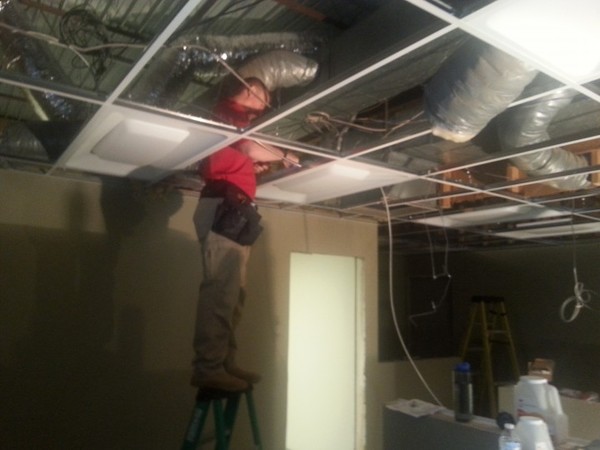 LED Office Light Installation in Conover, NC