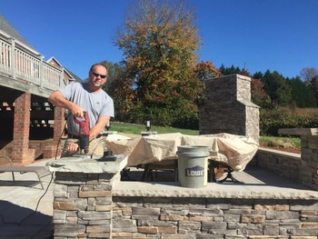 Installing Patio Lights in Conover, NC
