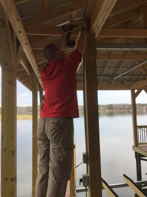 Wiring New Dock & Boat Lift in Hickory, NC (1)