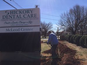 Commercial Electric at Dental Office - Trenching & Wiring Sign in Hickory, NC (4)