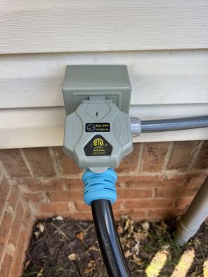 Generator Outlet & Transfer Installation in Hickory, NC (1)