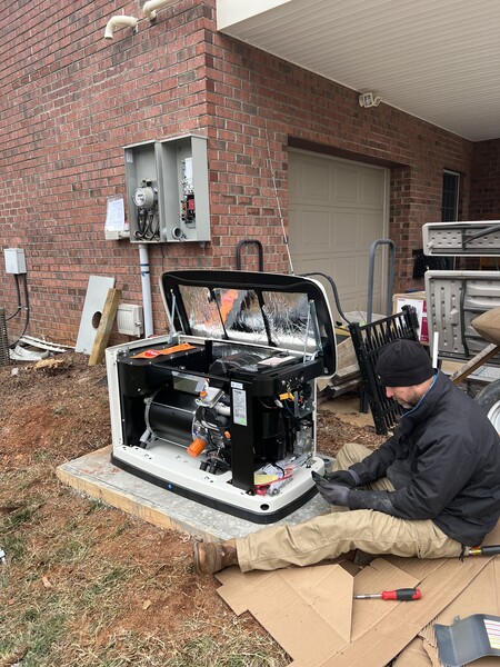 Whole House Automatic Generator Install in Conover, NC (1)